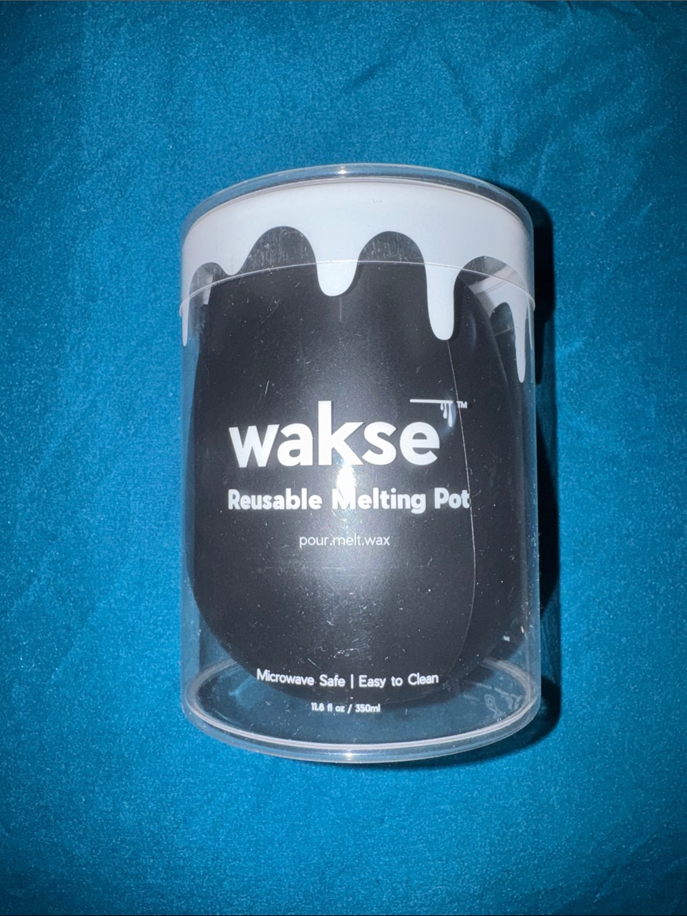 Wakse Reusable Melting Pot - Black
